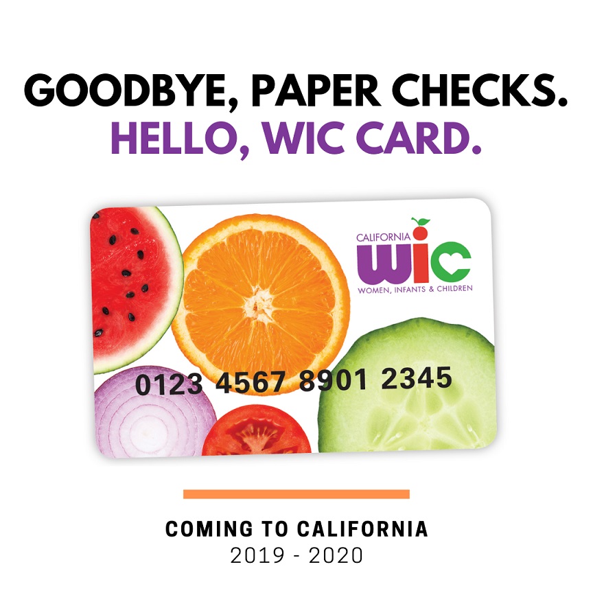 It’s here! The California WIC Card