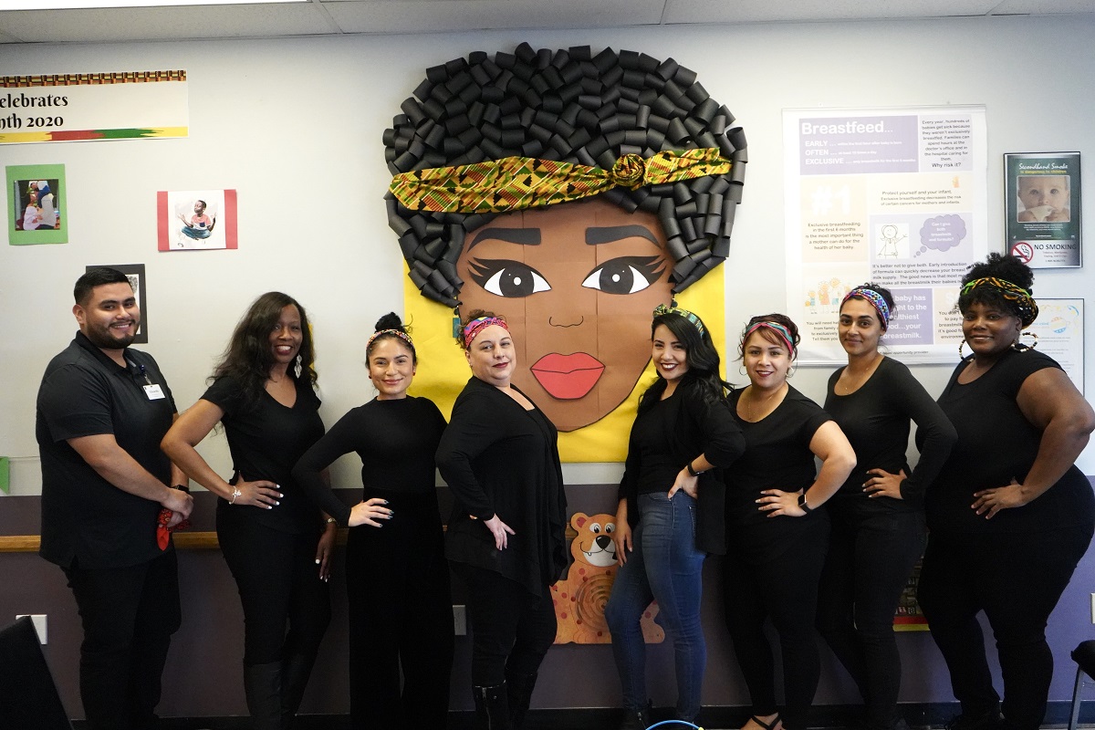 CinnaMoms celebrates Black History Month at St. Andrews Place WIC