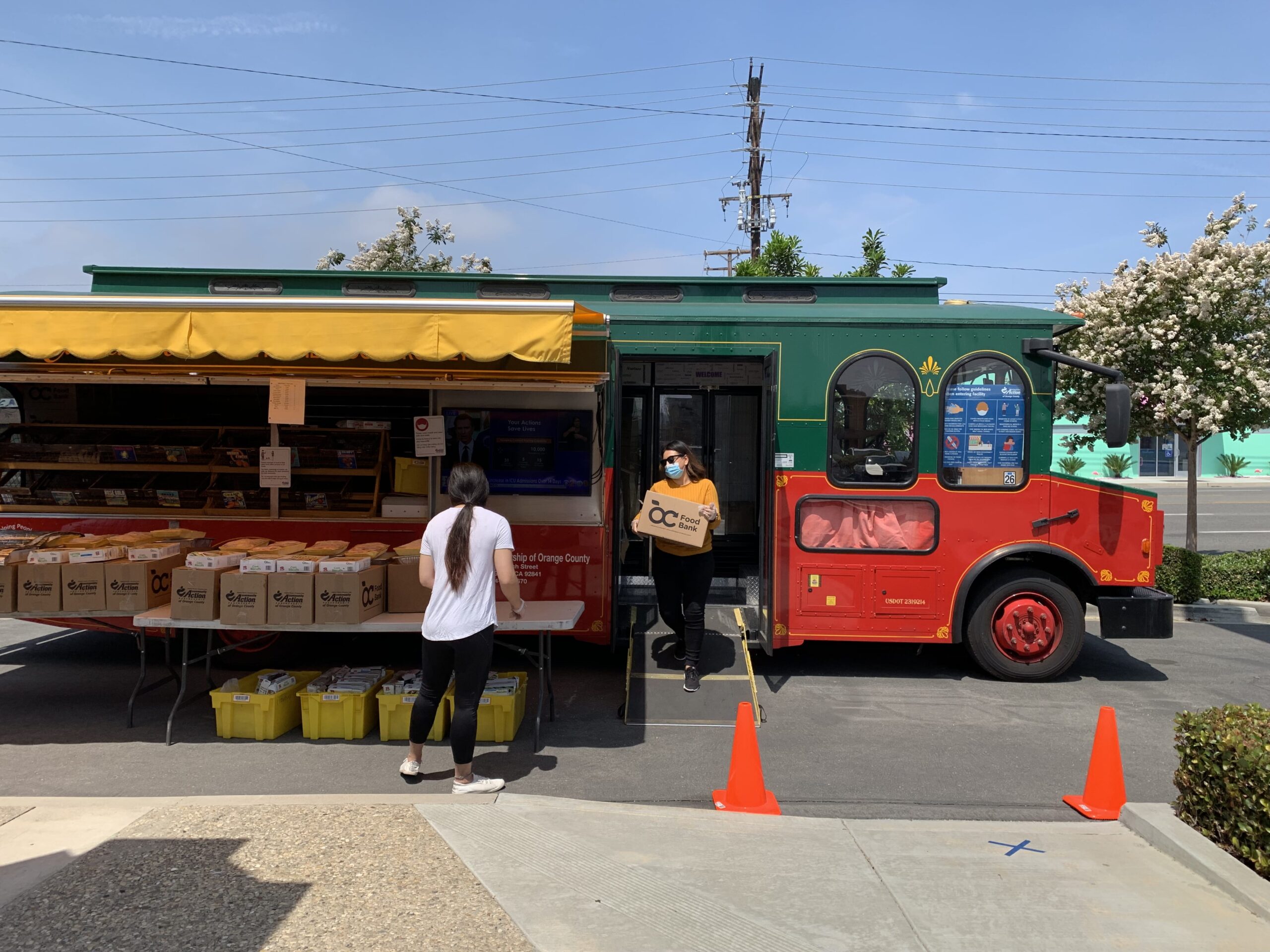 ¡El Tranvía Clementine visita a WIC!