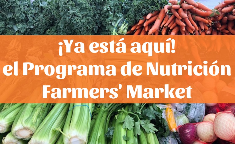 ¡Use sus cupones de los Mercados de Agricultores de WIC (FNMP) antes del 30 de noviembre!