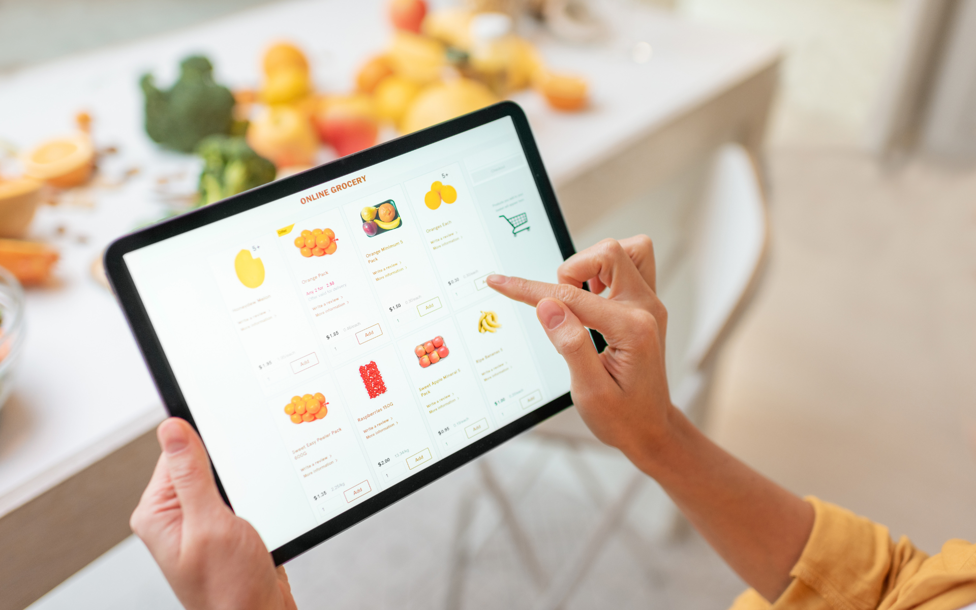 Muestre Su Apoyo a las Compras en Línea de WIC